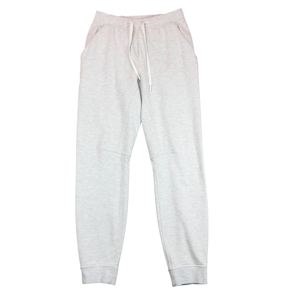 Lululemon Mens City Sweat Jogger 29" Light Heathered Grey Tapered Fit Pants M